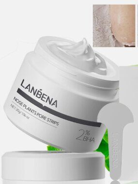 LANBENA 2.0 Nose Pore Strips Blackhead Remover Mask with Salicylic Acid Ama